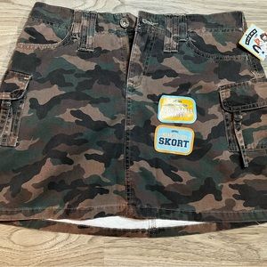 Camo Skirt / Skort Adjustable Waistband